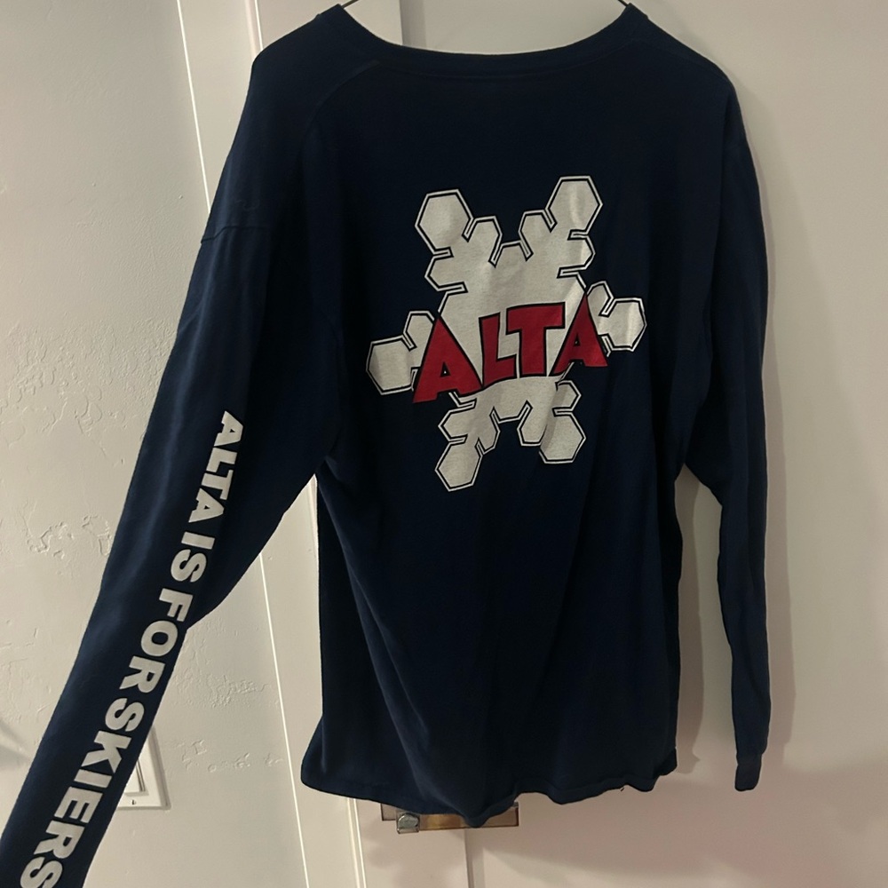 ALTA Long Sleeve Blue Shirt